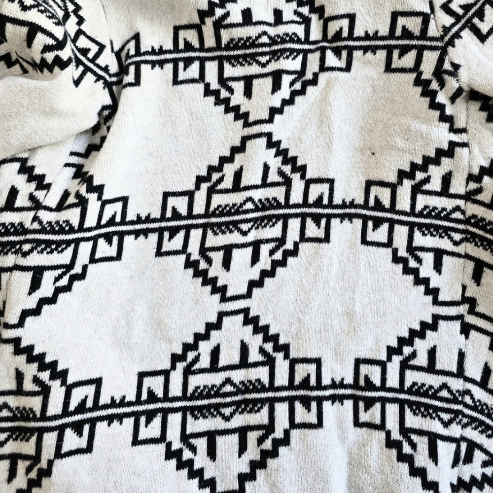 Staring at Stars Anthropologie Urban Outfitters Aztec Sweater Open Front Duster - Picture 5 of 7